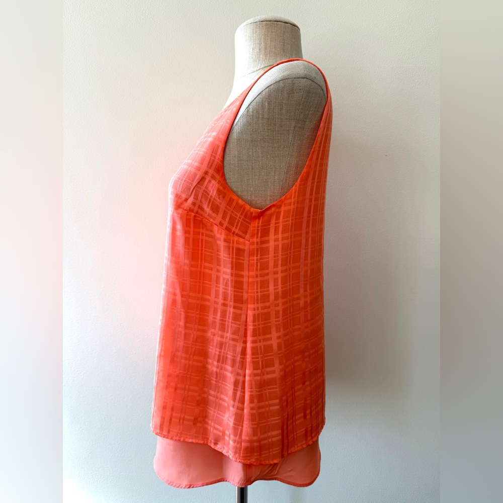 Dana Buchman Coral Sleeveless Blouse - Picture 6 of 10